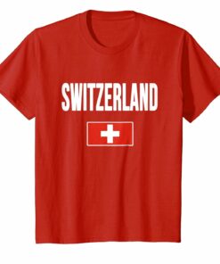Switzerland T Shirt Swiss Flag Switzerland T Shirt Swiss Flag