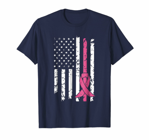 T Shirt American Flag Distressed T S