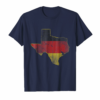 Texas German American Flag T Shirt Texan Germany Deutschland