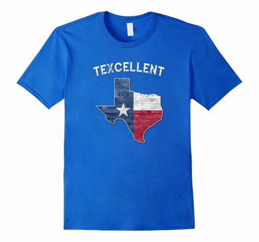 Texcellent Vintage State Of Texas Flag T Shirt