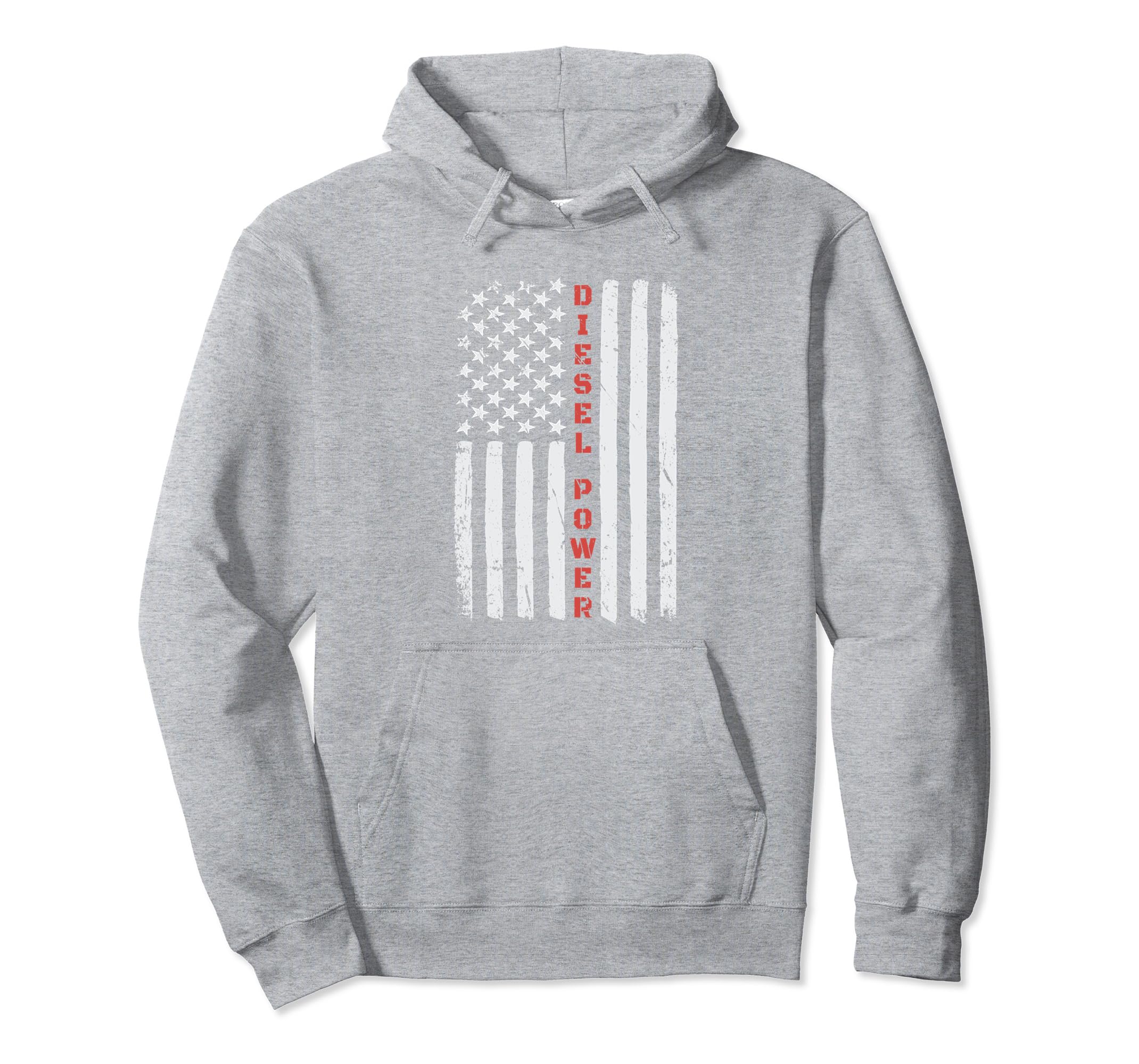 Thin Red Line American Flag Diesel Power Hoodie Thin Red Line American Flag Diesel Power Hoodie