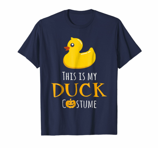 This Is My Duck Costume Easy Family Halloween T Shirt