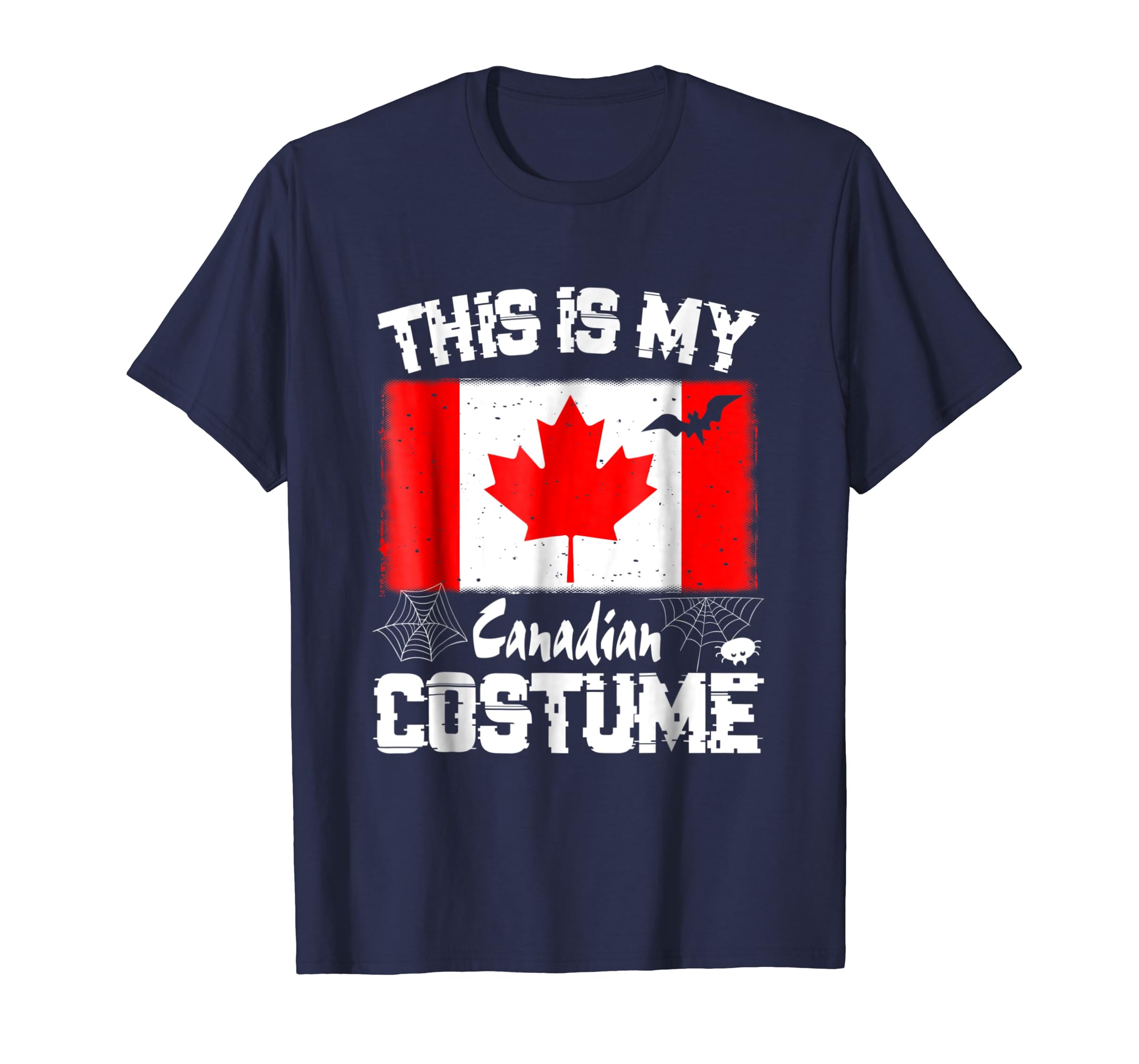 This Is My Halloween Canadian Costume T Shirt Canada Flag This Is My Halloween Canadian Costume T Shirt Canada Flag
