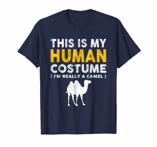 This Is My Human Costume Shirt Camel Family Animals Gift Tee