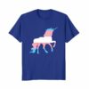 Transgender Unicorn T Shirt Trans Flag Pride Lgbtq Tee