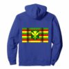 Tribal Kanaka Maoli Hawaiian Flag Pullover Hoodie