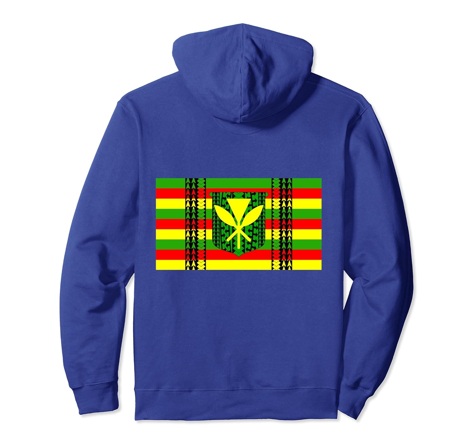 Tribal Kanaka Maoli Hawaiian Flag Pullover Hoodie Tribal Kanaka Maoli Hawaiian Flag Pullover Hoodie