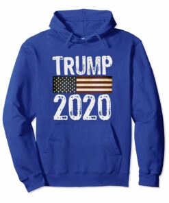Trump 2020 American Usa Flag Vintage Effect Pullover Hoodie Trump 2020 American Usa Flag Vintage Effect Pullover Hoodie