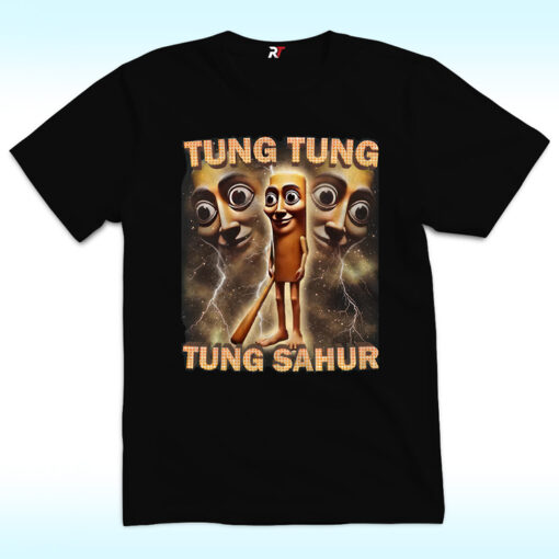 Tung Tung Tung Sahur Shirt, Funny Baseball Bat Meme