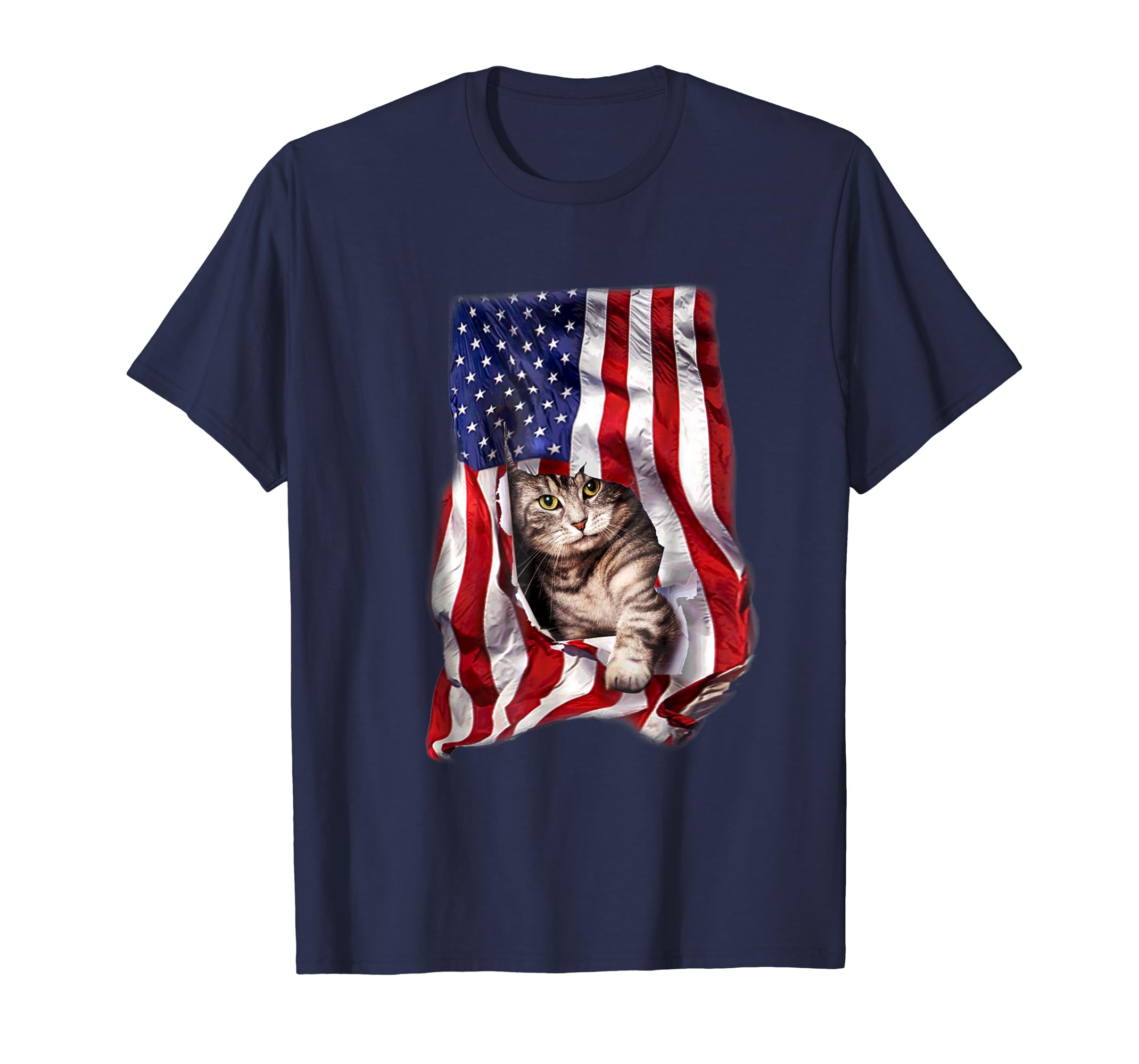 Usa American Flag Cat Kitty Kitten Shirt Funny 4th July Gift Usa American Flag Cat Kitty Kitten Shirt Funny 4th July Gift