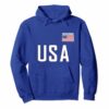 Usa Flag Boxing Hoodie Pocket Equipment Jacket For Boxer