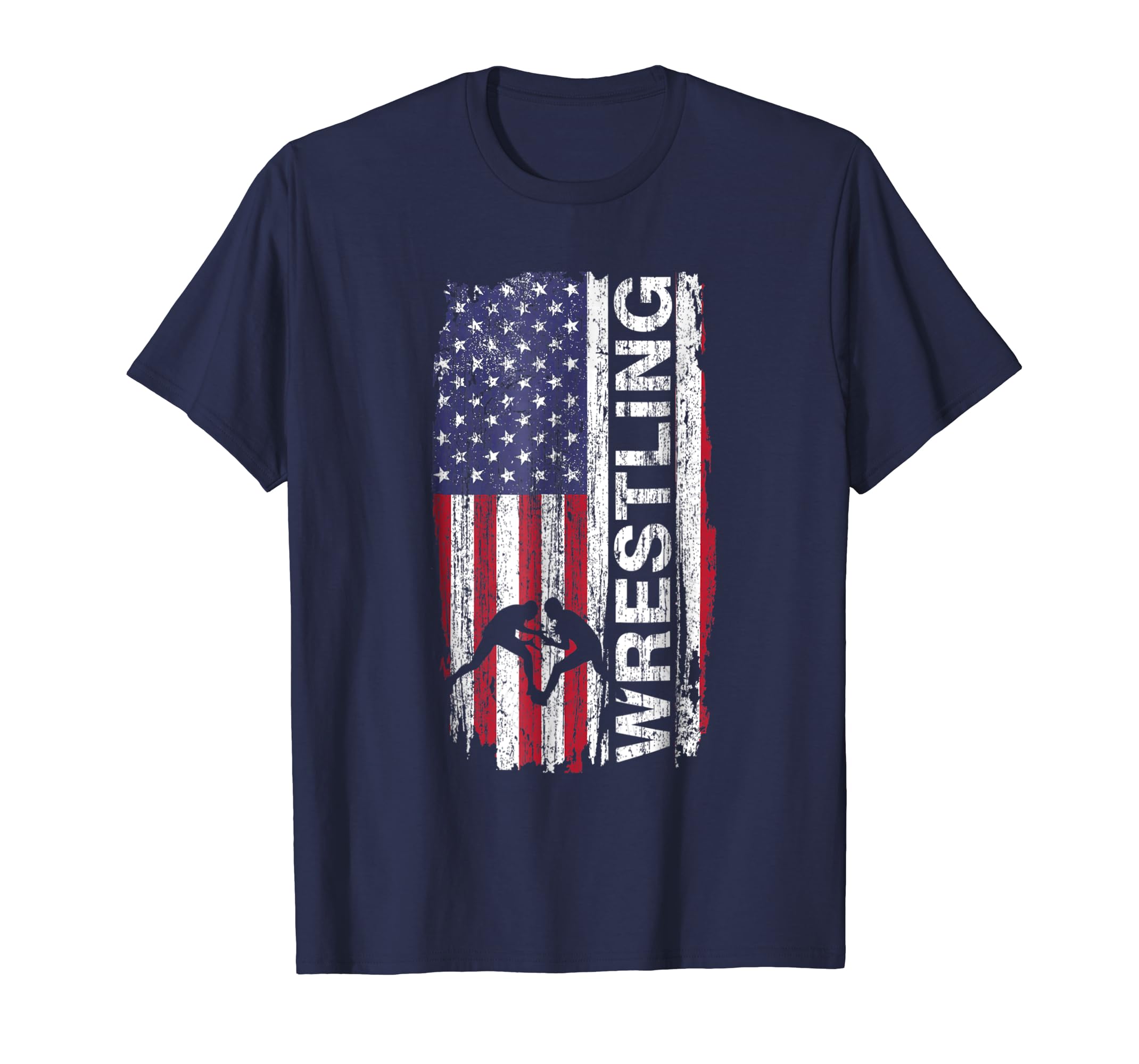Usa Flag Wrestling T Shirt Gift Usa Flag Wrestling T Shirt Gift