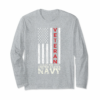 Veteran Of The United States Navy Military Long Sleeve Shirt