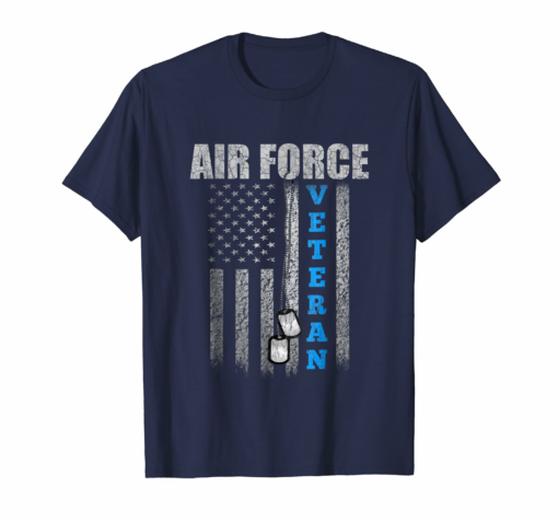 Veteran Us Air Force T Shirt American Flag Veterans Shirts