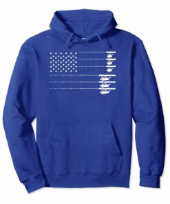 Vintage American Flag Fishing Poles Pullover Hoodie Vintage American Flag Fishing Poles Pullover Hoodie