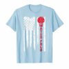 Vintage American Flag Water Polo T Shirt