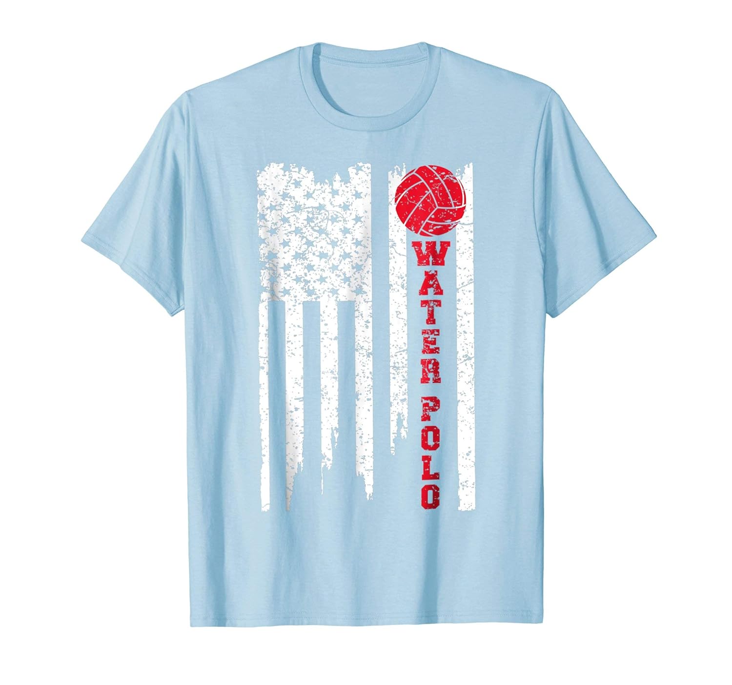 Vintage American Flag Water Polo T Shirt Vintage American Flag Water Polo T Shirt