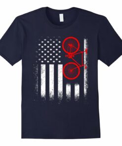 Vintage Cycling American Flag Bicycle Vintage Cycling American Flag Bicycle