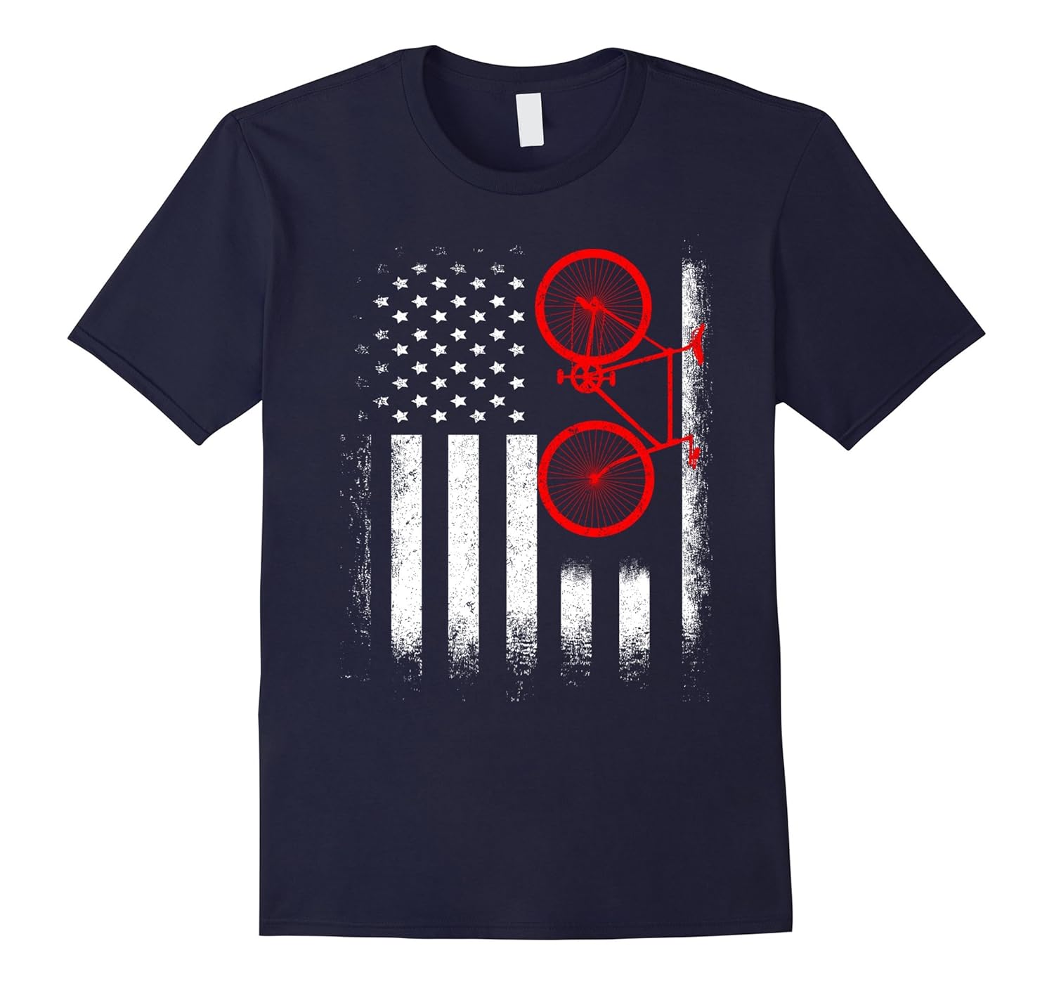Vintage Cycling American Flag Bicycle Vintage Cycling American Flag Bicycle
