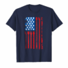 Vintage Guitar Shirt American Us Flag Shirt