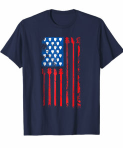 Vintage Guitar Shirt American Us Flag Shirt Vintage Guitar Shirt American Us Flag Shirt