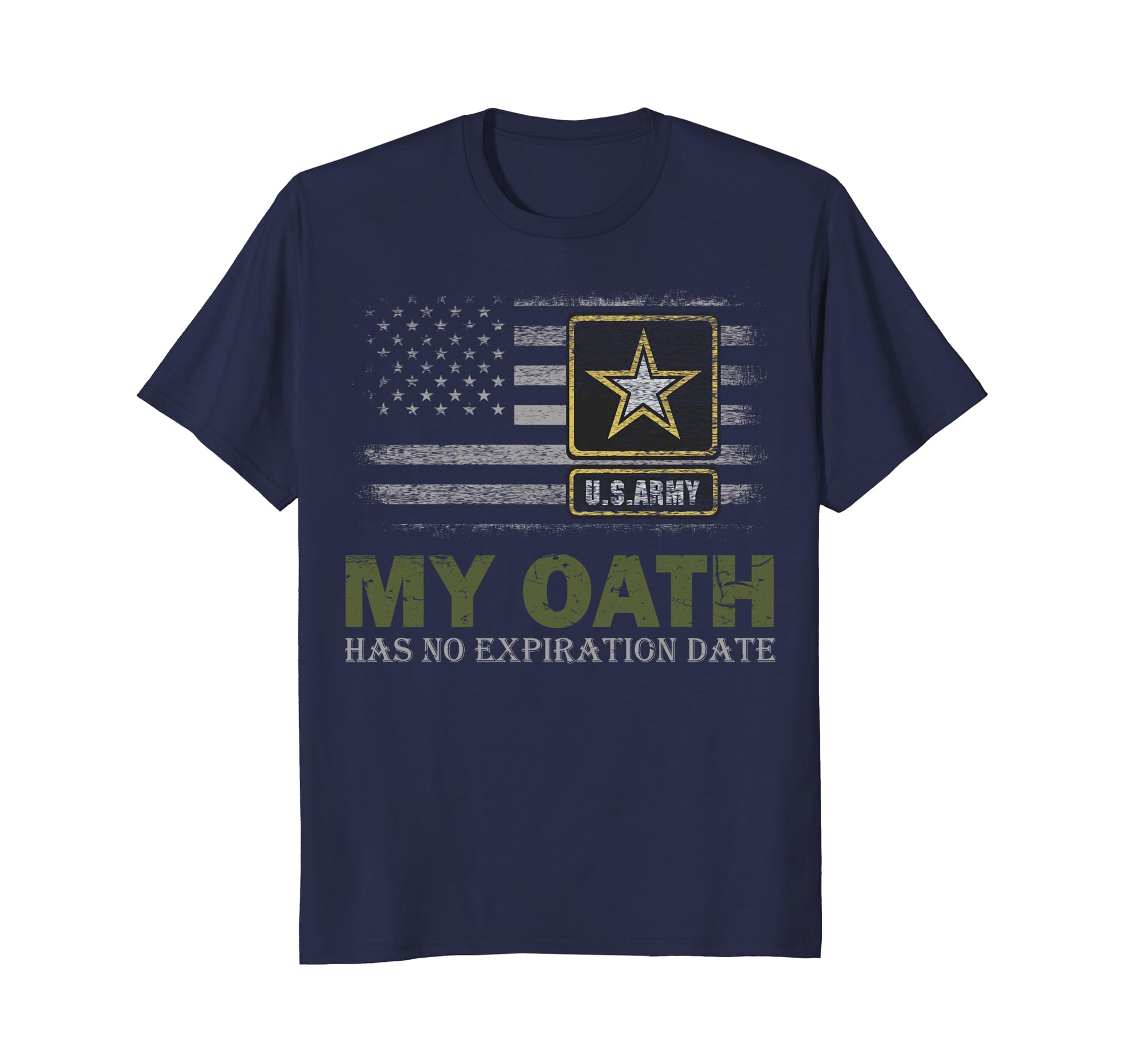 Vintage Us Army My Oath Has No Expiration Date Flag Tshirt Vintage Us Army My Oath Has No Expiration Date Flag Tshirt