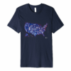 Vote Tee With A Map Of The United States