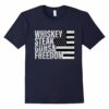 Whiskey Steak Freedom T Shirt Large