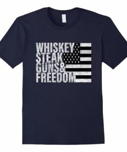 Whiskey Steak Freedom T Shirt Large Whiskey Steak Freedom T Shirt Large