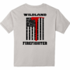 Wildland Firefighter Flag Pulaski Tshirt