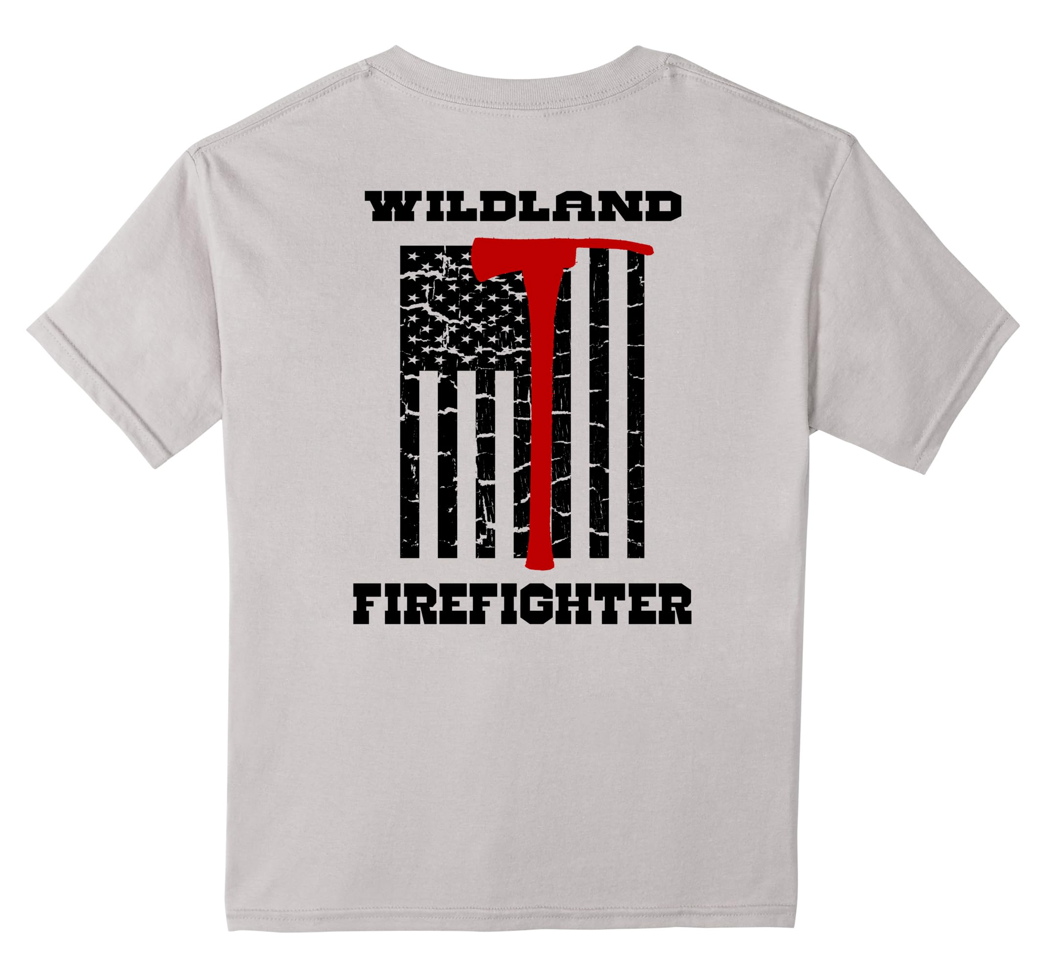 Wildland Firefighter Flag Pulaski Tshirt Wildland Firefighter Flag Pulaski Tshirt