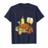 Wine Turkey Family Thanksgiving T Shirt Gift Men Women Kids