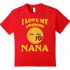 Womens Family T Shirt Awesome Medium