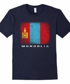 Womens Mongolian Flag T Shirt Mongolia Womens Mongolian Flag T Shirt Mongolia