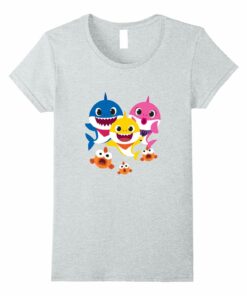 Womens Pinkfong Shark Family T Shirt Womens Pinkfong Shark Family T Shirt