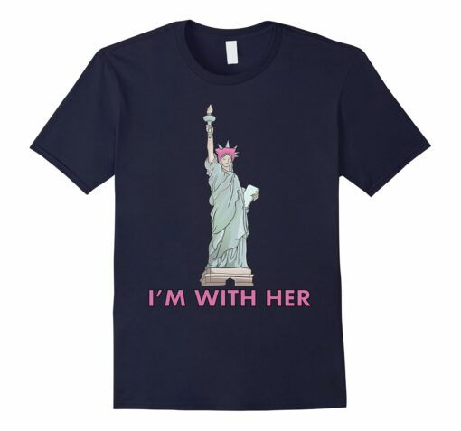 Womens Statue Liberty Resist Shirt