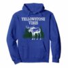 Yellowstone Vibes Hoodie Moose National Park Family Vacation