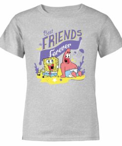 SpongeBob SquarePants Best Friends Kids Short Sleeve T-Shirt