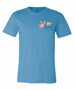 SpongeBob SquarePants Do Stuff Together Pastel Short Sleeve T-Shirt