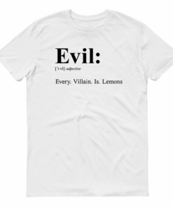 SpongeBob SquarePants Evil Adult Short Sleeve T-Shirt