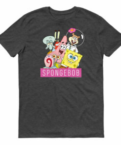 SpongeBob SquarePants Group Shot Short Sleeve T-Shirt