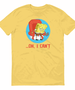 SpongeBob SquarePants Oh, I Can’t Meme Adult Short Sleeve T-Shirt