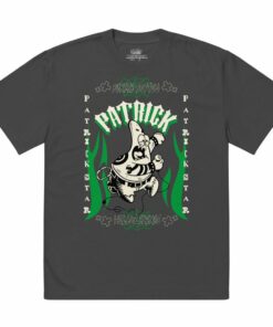 SpongeBob SquarePants Patrick Punk Rock Faded T-Shirt