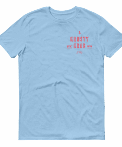 SpongeBob SquarePants The Krusty Krab Cashier  Adult Short Sleeve T-Shirt