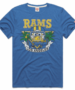 SpongeBob SquarePants x LA Rams Short Sleeve T-Shirt