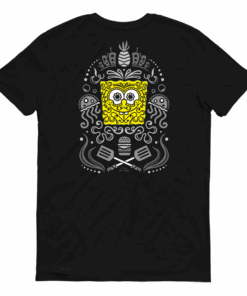 SpongeBob Sugar Sponge Reduced Color Adult Short Sleeve T-Shirt