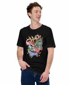 Spongebob Squarepants Mr. Krabs Krusty Pants Adult T-Shirt