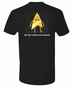 Star Trek Lower Decks Badgey Lesson Adult Short Sleeve T-Shirt