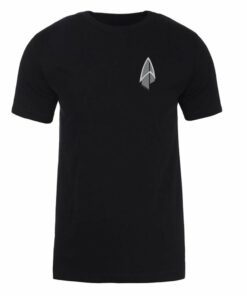 Star Trek Picard Starfleet Badge Adult Short Sleeve T-Shirt