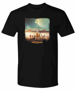 Star Trek Strange New Worlds Landing Party Key Art T-Shirt